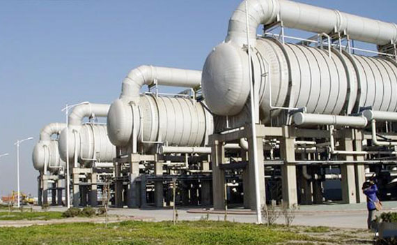 Seawater desalting plants